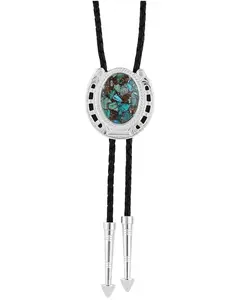 Montana Silversmiths Women's The Pioneer's Turquoise Bolo Tie - Bt5150