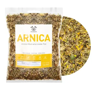 Herbalista - Arnica Montana Leaf Tea 4oz (114g) - Petalos de Arnica - Wildcrafted Arnica Herbal Tea | Té de Árnica Natural Silvestre | Natural Premium Quality Herb
