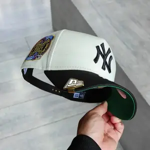 New Era NY Yankees 9FIFTY white Baseball Cap - World Series Patch Streetwear Hat, cap for men and women