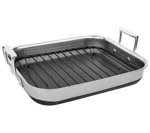 Livwell DiamondClad Hybrid Nonstick Roasting Pan with Rack
