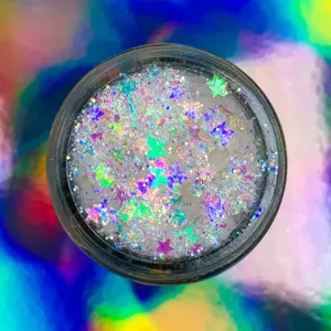 Butterfly Kisses Glitter Gel - Slayfire Cosmetics Iridescent Cosmetic Glitter