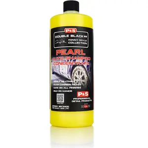 Pearl Auto Shampoo High Concentrate Eco-Friendly Formula for All Finishes & Hands Safe Foam Cannon Ready 1 Quart