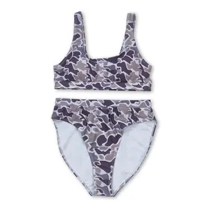 Adult Camouflage Print Swimsuit for Women