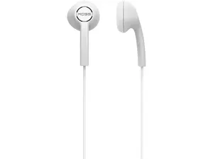 Koss KE5 Earphone - Stereo - Mini-phone (3.5mm) - Wired - 16 Ohm - 60 Hz to 20 kHz - Earbud - Binaural - In-ear - 3.94 ft Cable - White