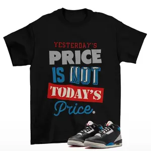 Pricey Sneaker Shirt Black to Match Jordan 3 Rare Air
