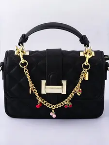 New Cherry Keychain Bag Charm, Car Key Ring, Fashionable Alloy Keychain, Fashionable Hand Chain Accessory, Perfect for Bags and Keys