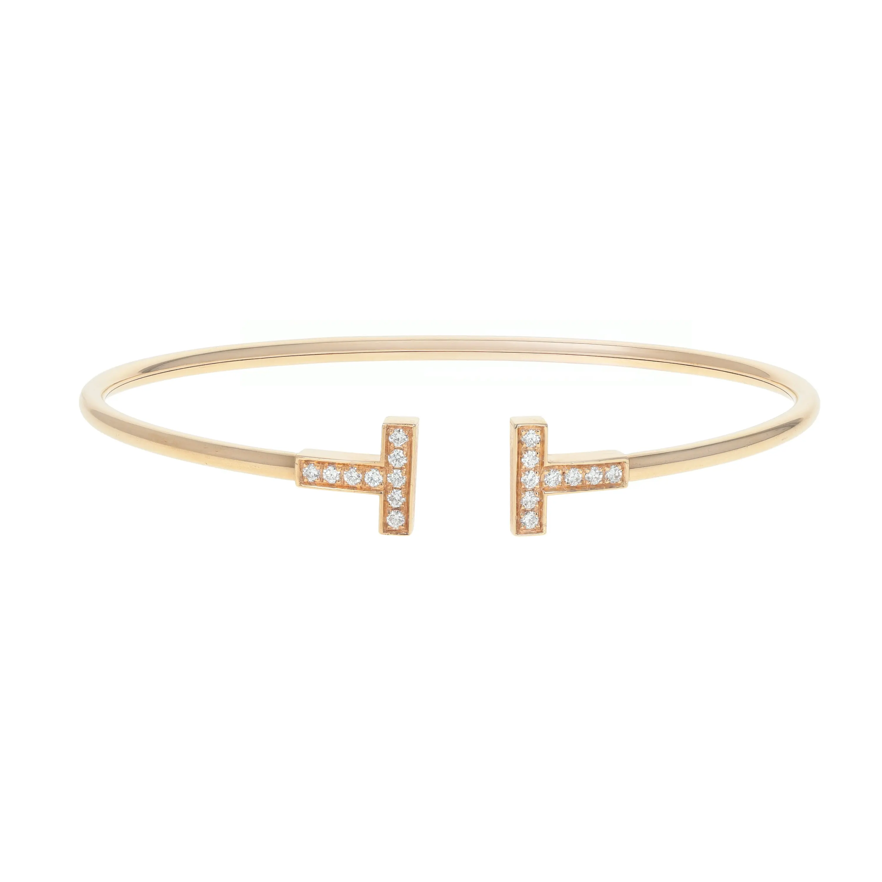 Pre-owned Tiffany & Co. Tiffany T Cuff Bracelet