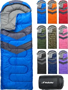 Sleeping Bags for Adults Cold Weather & Warm - Backpacking Camping Sleeping Bag for Kids 10-12, Girls, Boys - Lightweight Compact Camping Essentials Gear Accessories Hiking Sleep Must Haves
