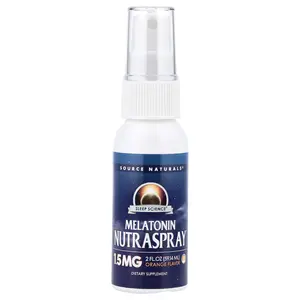 Source Naturals Sleep Science®, Melatonin NutraSpray, Orange, 2 fl oz (59.14 ml)