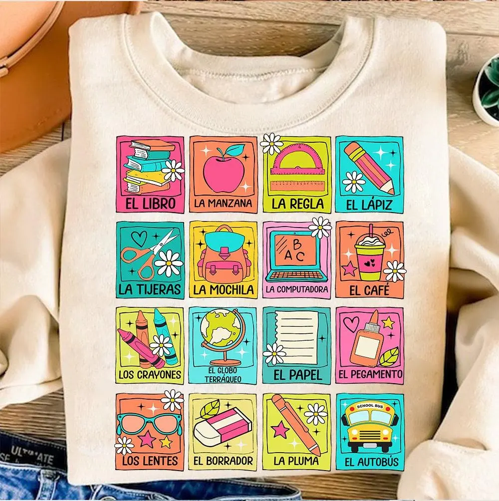 Spanish Teacher Shirt , Maestra Bilingue Spanish Teacher rt, Spanish Teacher, Maestra Inspire, Bilingual Teacher , Dual Language