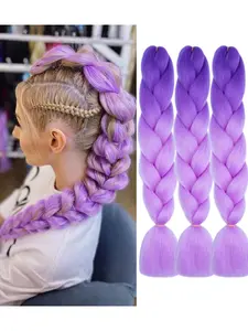 Colorful Dreadlocks Synthetic Hair Extensions, Soft Natural Look, High-Quality & Durable, Perfect for Daily Use, Versatile Design