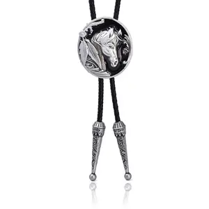 Vintage Style Cowboy Bolo Tie for Carnivals Party Man Teens Costume
