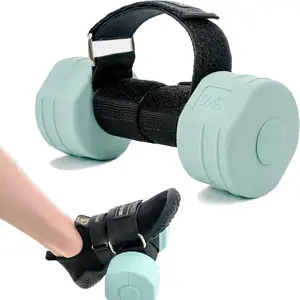 Foot Dumbbell Attachment – Tibialis Trainer Ankle Strap for Leg Extensions, Hamstring Curls & Shin Strength Training