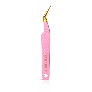 Fiber Tip Curved Straight Isolation Tweezers