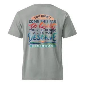 “CHOOSE RECOVERY” Vintage Empowerment Tee Unisex Vintage