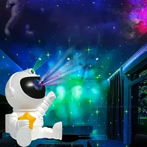Astronaut Galaxy Projector, Starry Sky Projection Galaxy Light, Children's Night Light, Nebula Ceiling LED Mood Light with Remote Control, Room Decoration Atmosphere Light, Best Decorative Gift for Festivals, Light Dimmable