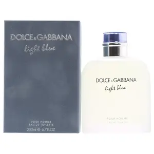 Dolce & Gabbana Light Blue Men Eau De Toilette Spray 6.7 Oz