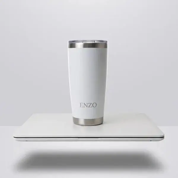 Enzo White Tumbler