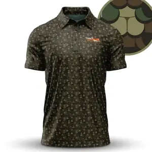 Mens Sitka Hunting Polo Shirt Whale Tail Camo Performance Outdoor Short Sleeve Polo