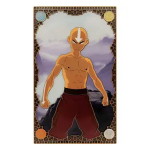 Avatar: The Last Airbender Aang Limited Edition Embossed Enamel Metal Ingot