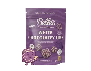 White Chocolatey Ube