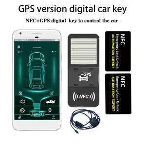 CARDOT Aftermarket Digital Car Key Control Box Working With Keyless Entry Push Button Start Vehicles And Mob App Control