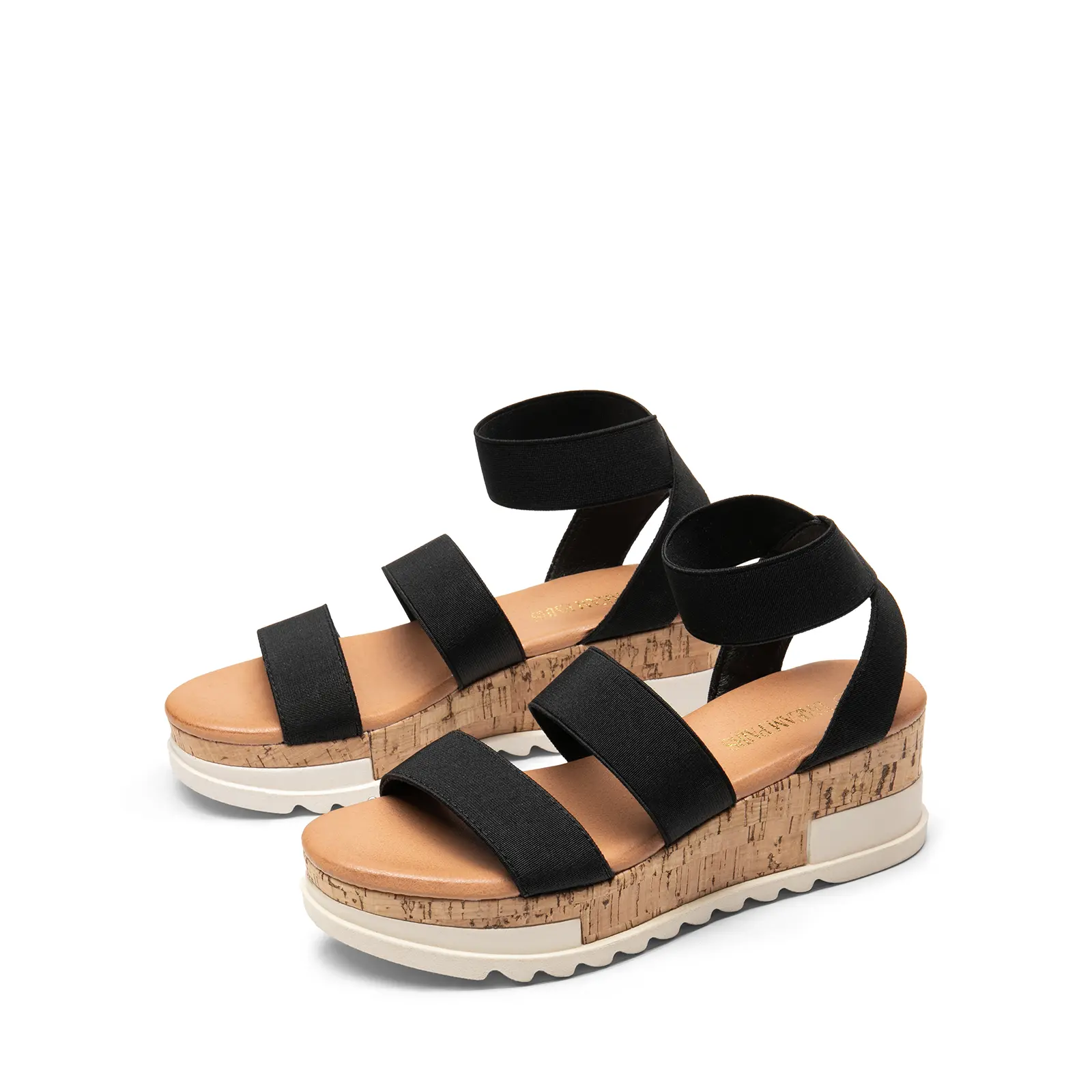 DREAM PAIRS Women's Denim Platform Wedge Heels Sandals - Ankle Strap Footwear for Casual Summer Walking, Platform Sandals, Daily Wear Sandals, Women's Shoes