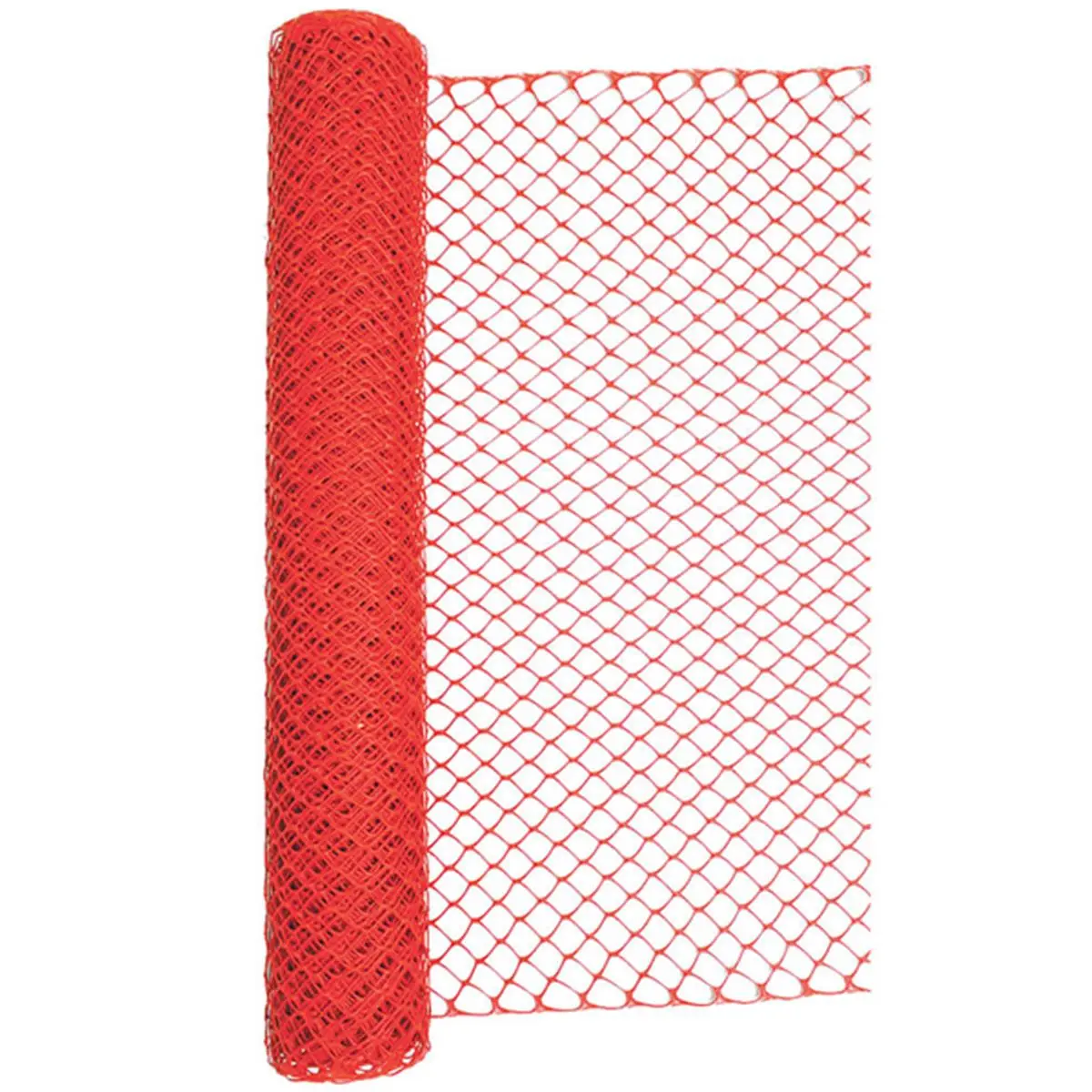 212 MAIN Heavy-Duty Orange Safety Fence, 48x100 ft Flexible Durable Highly Visible Outdoor Crowd Control Fence for Automotive Car Washing, Paint Care, Shrink-Wrapped, Easy To Install