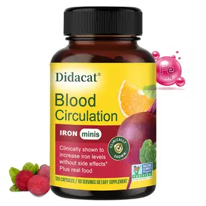 Didacat Beetroot Health Supplement - Supports Circulation and Health 120 Capsules