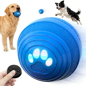 Smart Interactive Dog Balls Automatic Moving Ball for Medium & Large Dogs TPU+PC Material Motion Activated Rolling Rotating Bouncy Toy for Dog Enrichment Stimulation