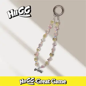 HiGG Customizable Handmade Phone Strap for Mom Best Friend Cellphone Smartphone Unique Gift Idea Secure Stylish Accessory Handmade Design Personalized Gift