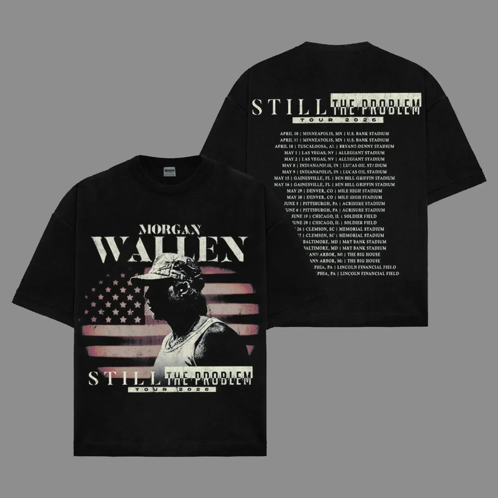 [Free Ship] V3 Wallen Still The Problem Tour 2026 Unisex Tee