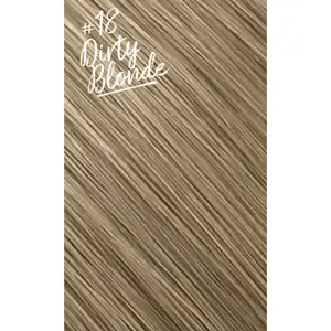 Nano Ring Hair Extensions Double Drawn Remy Hair 18- dirty blonde