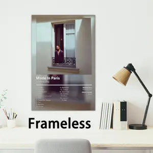 Poster Modern P-Pierre Singer art 2D poster, suitable for bedroom living room decor. Vibrant colors, clear images ideal for home Bourne office decor.