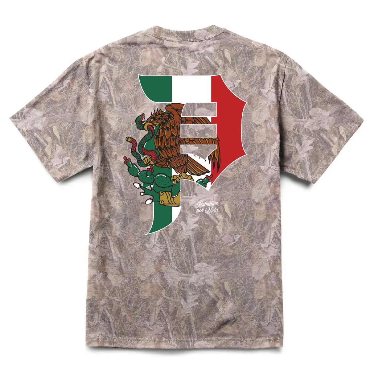 PRIMITIVE APPAREL Men's National Dirty P Ginza Boxy Fit Screen Printed T-Shirt in 100% Cotton, Shortsleeve Streetwear Style with Metallic Gold Ink, Top, Casual, Fabric, Graphic, Menswear, All Seasons, Crew Neck