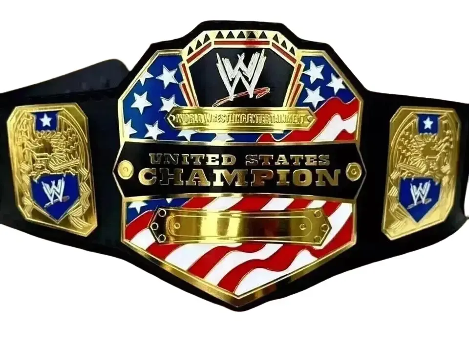 NEW United States Championship Title Belt Replica 2MM Adult Size