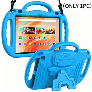 Lightweight Protective Case Cover, Tablet Casing for Fire HD 10 and Fire HD 10 Plus, Adjustable Strap, Multiple Colors Available, Latest Model Compatibility
