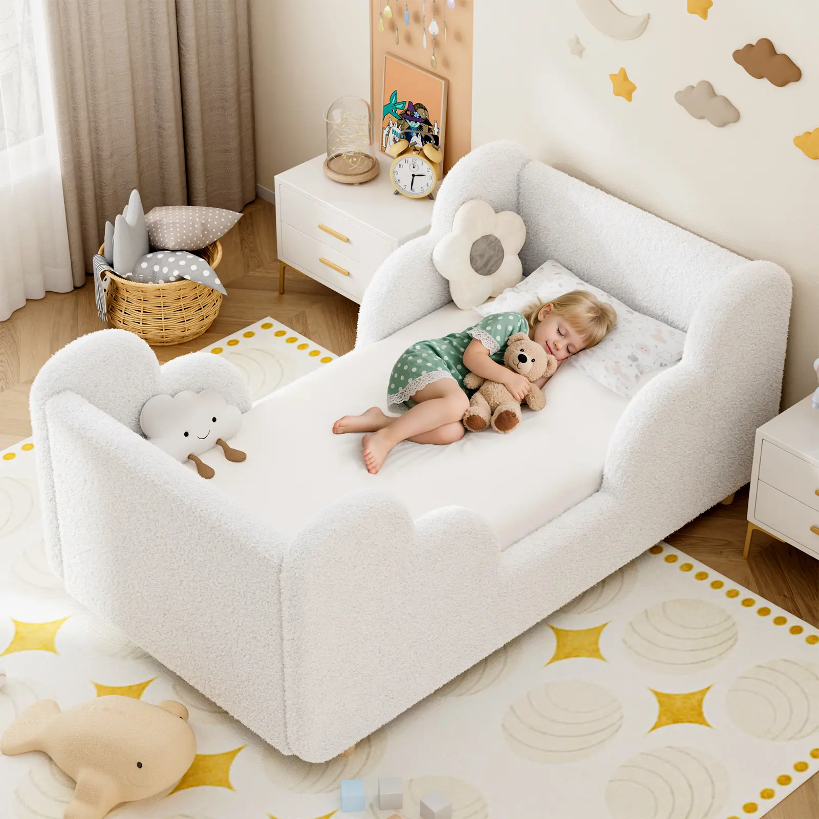 Upgraded Teddy Fleece White