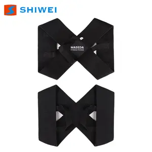 Shoulder Pads Professional Corrective Straps Open Shoulder Straps Men's and Women's Shoulders Adjustable Pressure Fixed Shoulders Protection Fitness Posture Correction Back Support