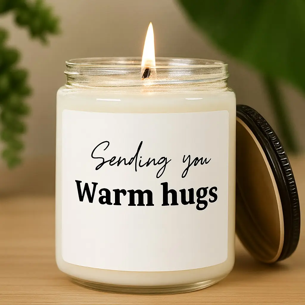 Memorial candle, sympathy gift loss of mother, bereavement, condolence, grief, memorial, remembrance candle, loss of loved one gift, in memory candle, funeral, tribute, comfort, healing, memory candle, personalized sympathy, Handmade Scented Soy Candle