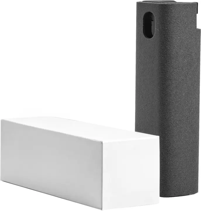 Touchscreen Screen Cleaner Spray, for Phones iPad Car (Grey) Portable Screen Care, Two-in-One Spray & Cloth, Car Touchscreens, Smartphone, Phones and Laptops
