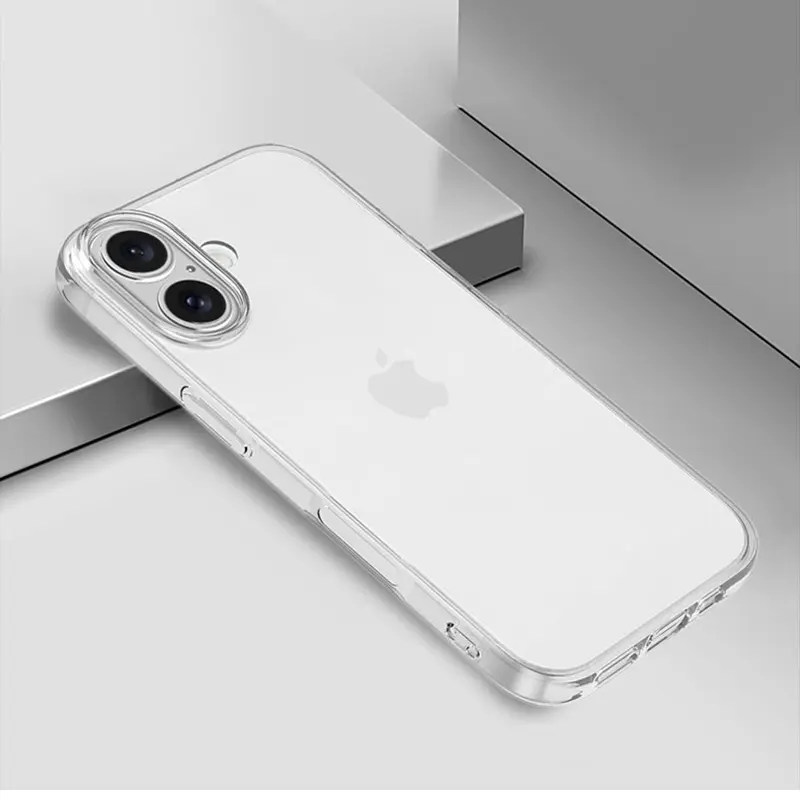 Ultra Thin Silicone Transparent TPU Case For Iphone 16 Pro Max ip16 promax 16 Plus 15 14 13 12 11 xs Fit Protective silicone Crystal clear soft Back Cover