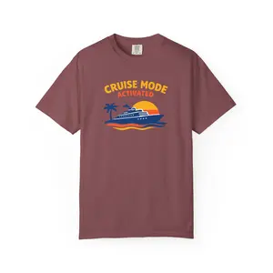 Cruise Mode Activated Shirt - Funny Cruise Vacation Tee - Summer Ship Travel Gift