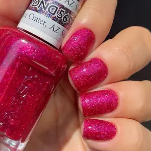 DND 565 SUNSET CRATER Gel and Lacquer Duo nail care nail art blue gel nail