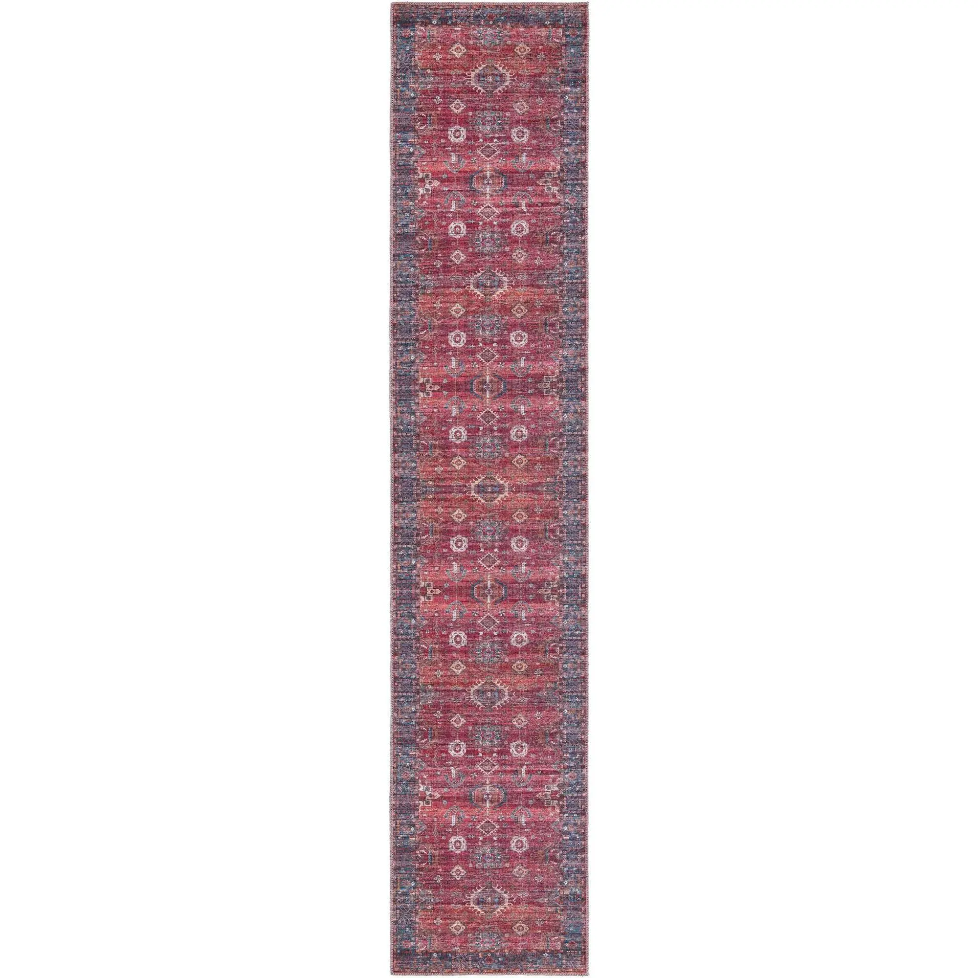 Antique Red 2' 7  x  13' Runner