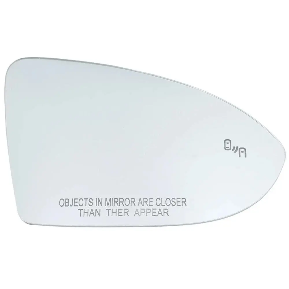 Passenger Right Side Heated Mirror Glass Replacement for VW Jetta 2019-2021; For Golf MK7, For Golf Golf GTI 2015-2021, For Golf R For Golf SportWagen 2015-2019, For Golf Alltrack 2017-2019