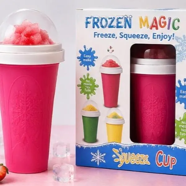 Frozen Magic Fruit Smoothie Beverage