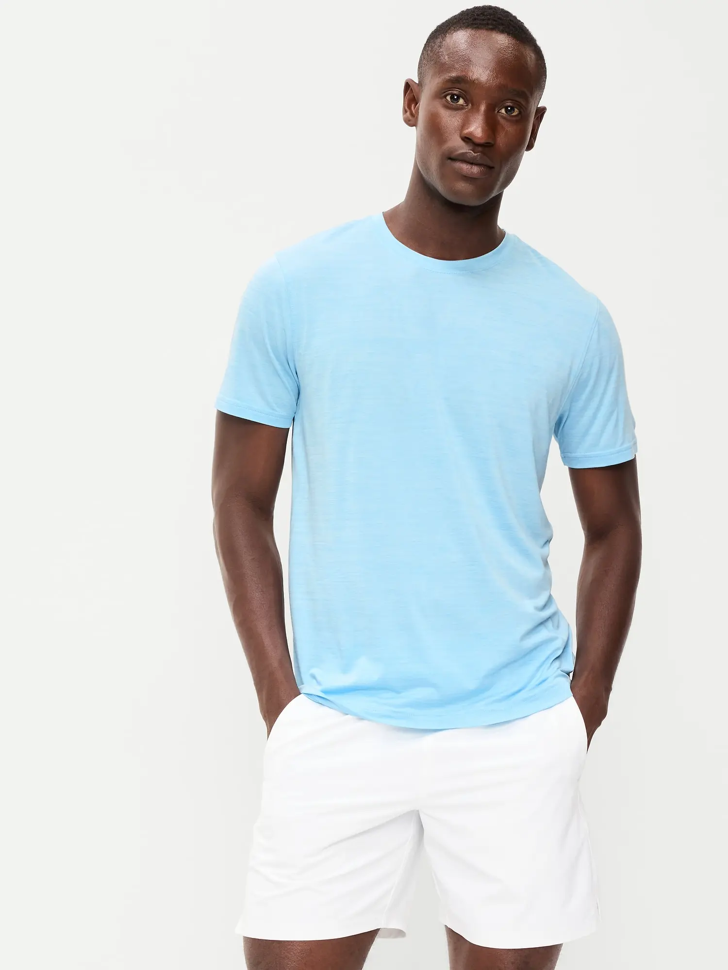 Old Navy Men's CloudMotion Space-Dye T-Shirt