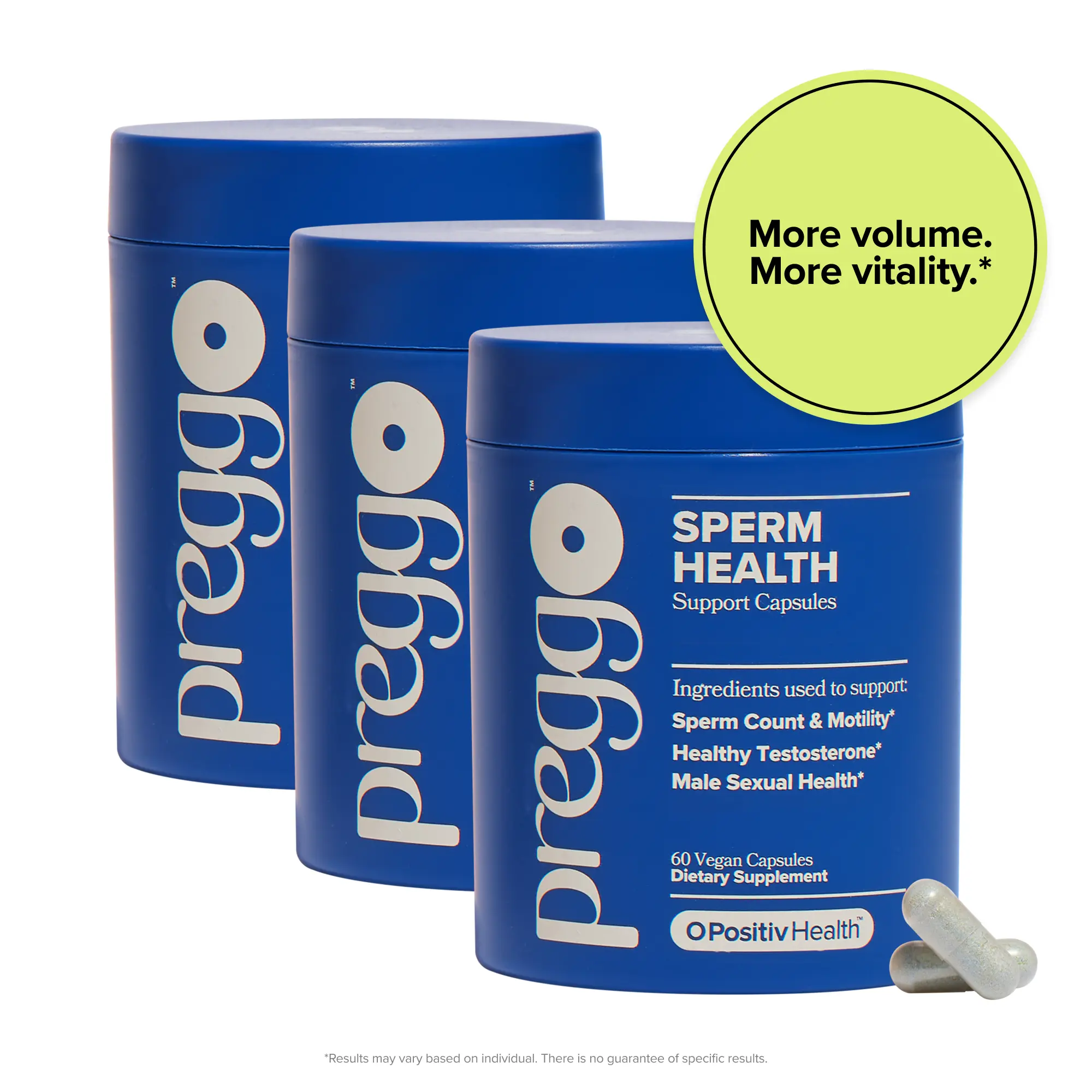 Men's Health Supplement by O Positiv - 3 Bottles Men's Health Supplement by O Positiv - 3 Bottles