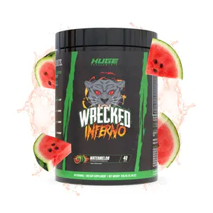 Huge Supplements Wrecked Inferno |  Pre-Workout (20/40 Servings)